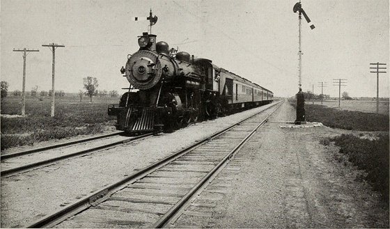 First train to Yellowstone Park